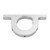 Billet Universal Steering Column Keyed No Drop Mount - 2" Column