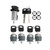 Ignition & Four Door Lock Cylinder Tumbler Barrel 4 Keys For Ford E Series Van Ignition & Four Door Lock Cylinder Tumbler Barrel 4 Keys For Ford E Series Van