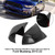 Carbon Fiber Rearview Side Mirror Cover Caps Horn Style for Ford Mustang 2015-22