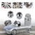 4PCS Wheel Lock Lug Nut Fit Tesla Model S/3/X/Y All Year Chrome M14¡Á1.5