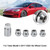 4PCS Wheel Lock Lug Nut Fit Tesla Model S/3/X/Y All Year Chrome M14¡Á1.5