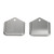 2PCS New Vintage Style California License Plate Year & Month Tag Holder