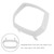 Headlight Bezel Trim Rim Cap Guard Cover For vespa Sprint 150 2016-2022 White Headlight Bezel Trim Rim Cap Guard Cover For vespa Sprint 150 2016-2022 White