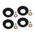 4PCS Injector Seals Fit Ford Transit MK3 MK6 MK7 2.0 2.2 2.4 TDCI TDDI 4PCS Injector Seals Fit Ford Transit MK3 MK6 MK7 2.0 2.2 2.4 TDCI TDDI