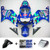 Injection Fairing Kit Bodywork Plastic ABS For Suzuki GSXR750 2001-2003 K1 #116 Injection Fairing Kit Bodywork Plastic ABS For Suzuki GSXR750 2001-2003 K1 #116
