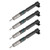 4PCS Fuel Injectors 400903-00074D fit Bobcat fit Doosan D24 D18 Engine 28337917
