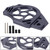 Sprocket Cover Chain Guard Protection For Kawasaki Ninja Vulcan 650 ER-6N Titanium Sprocket Cover Chain Guard Protection For Kawasaki Ninja Vulcan 650 ER-6N Titanium