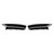 2PCS Front Driving Fog Light Cover fit VW Passat 2012-2015 Black/Chrome