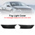 2PCS Front Driving Fog Light Cover fit Volkswagen Passat 2012-2015 Black