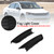 2PCS Front Driving Fog Light Cover fit Volkswagen Passat 2012-2015 Black