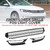 Front Lower Grille Grill Fog Light Cover Fit VW Passat 2012-2015 Black & Chrome