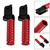 Front Footrests Foot Peg fit for Benelli Leoncino 800 2021-2022 KOVE 321RR 2022 Red