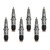 6PCS Common Rail Fuel Injector 0986435574 fit Dodge Cummins 6.7L 2013-2018