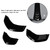 Front Horn Cover Decoration Trim For Vespa Sprint 300 GTS 300 HPE GTV Black