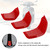 Front Horn Cover Decoration Trim For Vespa Sprint 300 GTS 300 HPE GTV Red