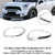 2X Chrome Headlight Trim Ring Bezels For Mini Cooper R60 Countryman 2011-2016