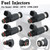 4PCS 15710-66D00 Fuel Injectors CDH166 For Suzuki DF60-DF70 1998-2009
