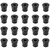 20 Quantity M6 Rubber Well Nut Windscreen & Fairing 6mm Wellnuts Fits 13mm Hole