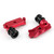 CNC Swingarm Spool Adapters Honda CBR250R (2011-2013) Red
