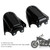 Bar Shield Rear Axle Covers Swingarm For Softail FLS FLSTN 2008-2020 Black