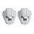 Bar Shield Rear Axle Covers Swingarm For Softail FLS FLSTN 2008-2020 Chrome Bar Shield Rear Axle Covers Swingarm For Softail FLS FLSTN 2008-2020 Chrome