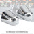 Bar Shield Rear Axle Covers Swingarm For Softail FLS FLSTN 2008-2020 Chrome