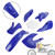 Injection ABS Plastic Bodywork Fairing Kit for kawasaki klx110 klx65 RM65 DRZ110 Blue