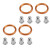 4 Exhaust Gaskets & 8 Cap Nuts For Honda CB500 CB550 VF500/700/750 VFR750/800 4 Exhaust Gaskets & 8 Cap Nuts For Honda CB500 CB550 VF500/700/750 VFR750/800