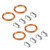 4 Exhaust Gaskets & 8 Cap Nuts For Honda CB500 CB550 VF500/700/750 VFR750/800 4 Exhaust Gaskets & 8 Cap Nuts For Honda CB500 CB550 VF500/700/750 VFR750/800