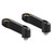 Motorcycle Plastic Mirror Extender-Riser-Extension Black 10mm - M10x1.5 For BMW