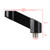 Motorcycle Plastic Mirror Extender-Riser-Extension Black 10mm - M10x1.5 For BMW