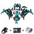 2020-2022 Kawasaki ER-6F Ninja650 Amotopart Injection Fairing Kit Bodywork ABS  #101