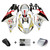 2003-2006 Aprilias RSV1000 Amotopart Injection Fairing Kit Bodywork Plastic  #105 2003-2006 Aprilias RSV1000 Amotopart Injection Fairing Kit Bodywork Plastic  #105