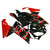 2006-2011 Aprilia RS125 Amotopart Injection Fairing Kit Bodywork Plastic ABS #107
