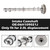 Intake Camshaft Timing Gear Assembly for VW for AUDI A4 2.0 TFSI 06H109021J Intake Camshaft Timing Gear Assembly for VW for AUDI A4 2.0 TFSI 06H109021J