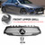 2019-2021 Benz A-Class W177 Diamond Front Bumper Grille Black/Chrome