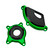 Engine Guards Slider Stator Engine Cover Green For Kawasaki Z900 Rs Cafe 17-23