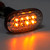 Pair of Side Marker Light Turn Signal Light For Suzuki Jimny JB64 JB74 Clear