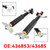 Pair Rear Shock Absorber Struts for Opel Insignia A 2008-2017 436853 436854