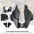 Ermax Belly Pan Lower Engine Side Fairing For Yamaha MT-09 / SP 2021-2022 Black