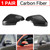 Carbon Fiber Rearview Side Mirror Cover Cap for Volvo S80 C30 C70 2007-2013