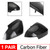 Carbon Fiber Rearview Side Mirror Cover Cap for Volvo S80 C30 C70 2007-2013