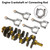 Engine Crankshaft w/ Connecting Rod For 10-18 kia Hyundai Sonata Kia Forte 2.4L