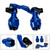 Aluminum Frame Crash Sliders Protect Blue Fit For Yamaha Nvx Aerox Nmax 15-19