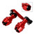 Aluminum Frame Crash Sliders Protect Red Fit For Yamaha Nvx Aerox Nmax 15-19