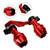 Aluminum Frame Crash Sliders Protect Red Fit For Yamaha Nvx Aerox Nmax 15-19