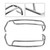 Engine Guard Crash Bar Frame Protector Bumper Silver For Vespa Gts Gtv 300 21-22