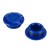 Aluminum Blue Frame Hole Caps Plug Cover For Yamaha YZF-R3 R3 R25 MT03 MT25