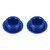 Aluminum Blue Frame Hole Caps Plug Cover For Yamaha YZF-R3 R3 R25 MT03 MT25