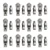 Chrysler Dodge Jeep Ram 3.6L 12PCS Rocker Arms & 12PCS Valve Lifters Kit